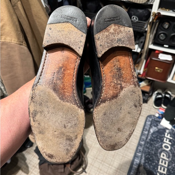 Salvatore Ferragamo Black Tassle Loafers 12 - Picture 5 of 11